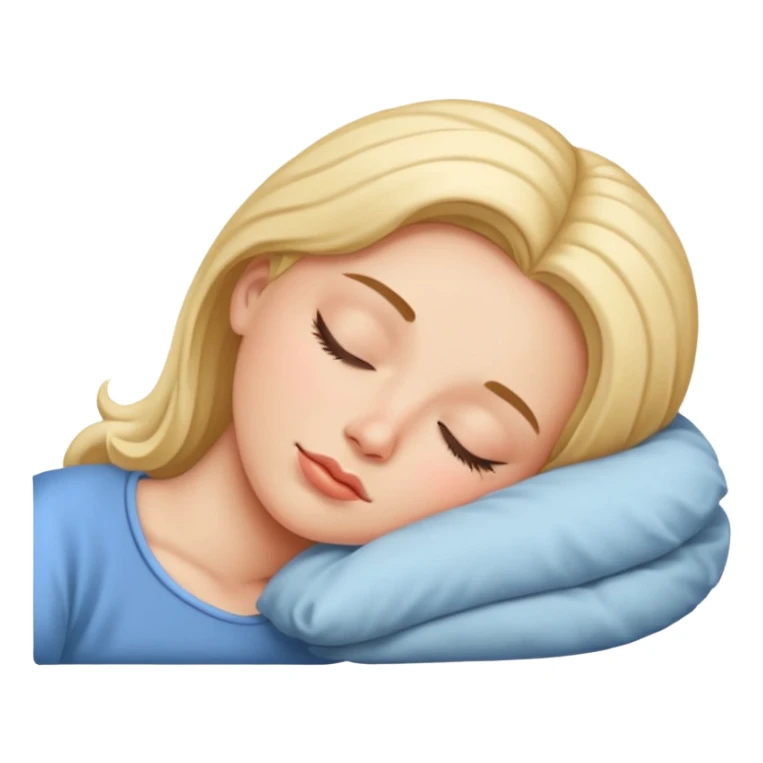 woman sleeping sticker