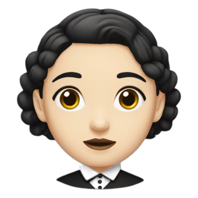 wednesday adams sticker