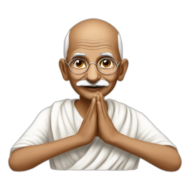Gandhi ji sticker
