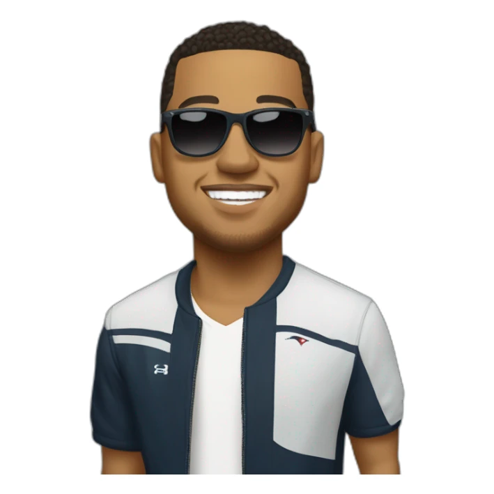 jalen brunson with sunglasses sticker