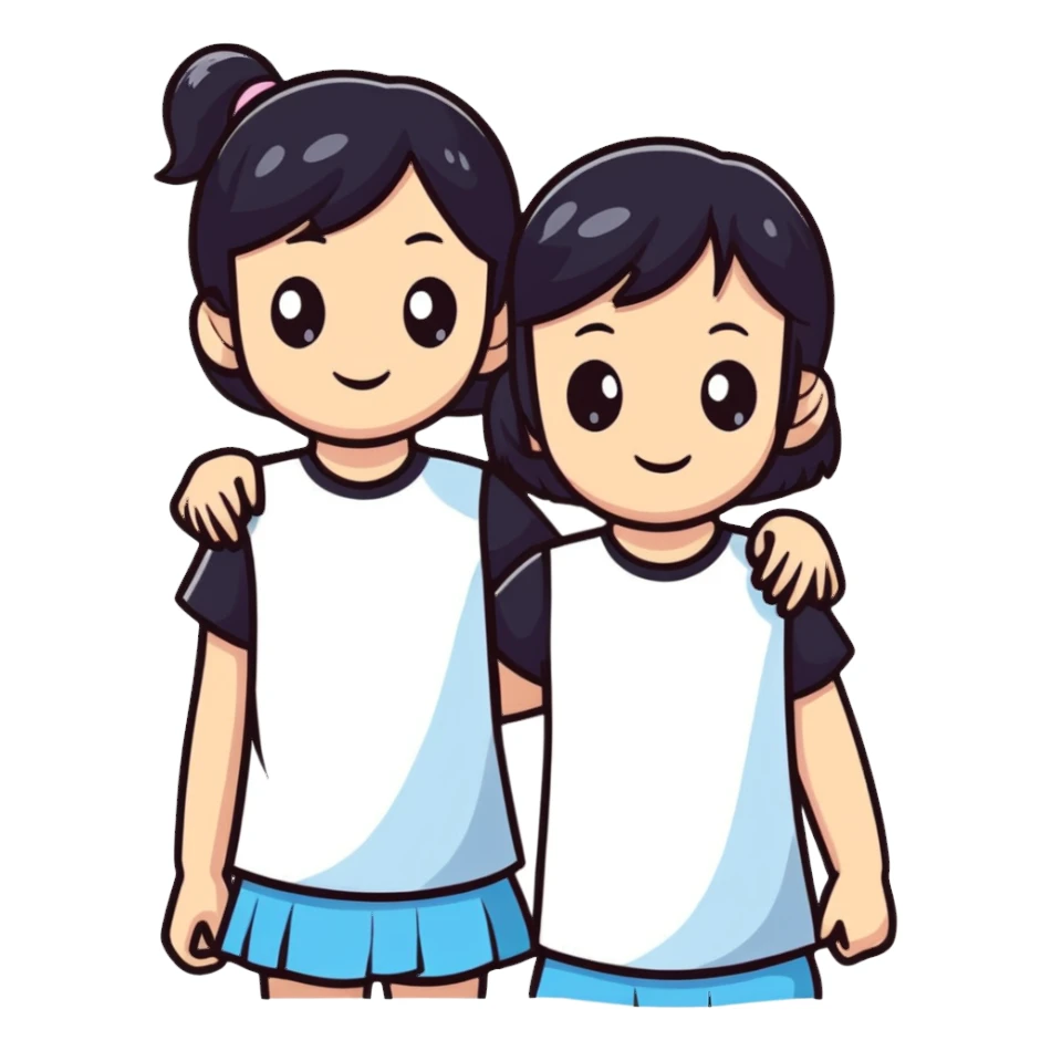 Our Beautiful Girls sticker