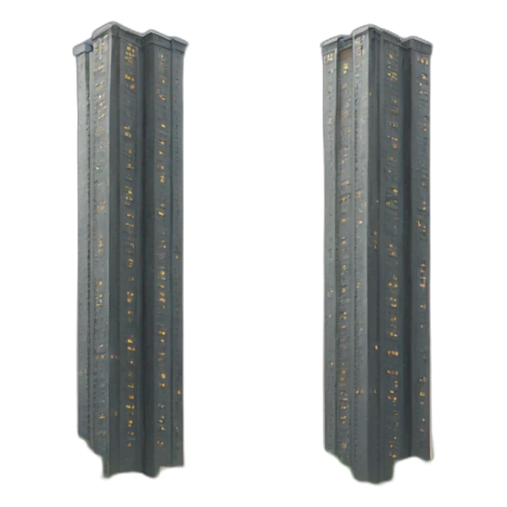 Twins towers sticker