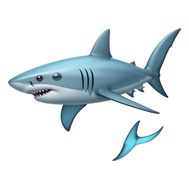  siren shark  sticker