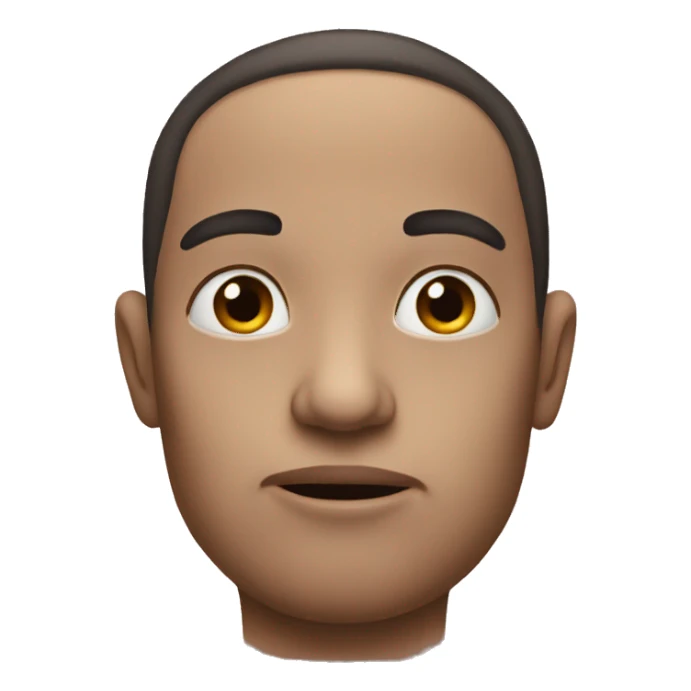 face side eyeing someone sticker