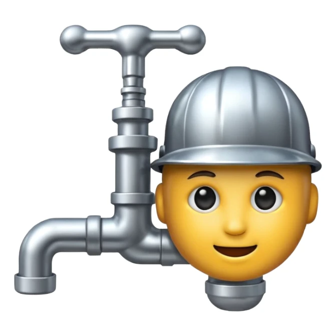 plumbing emoji sticker