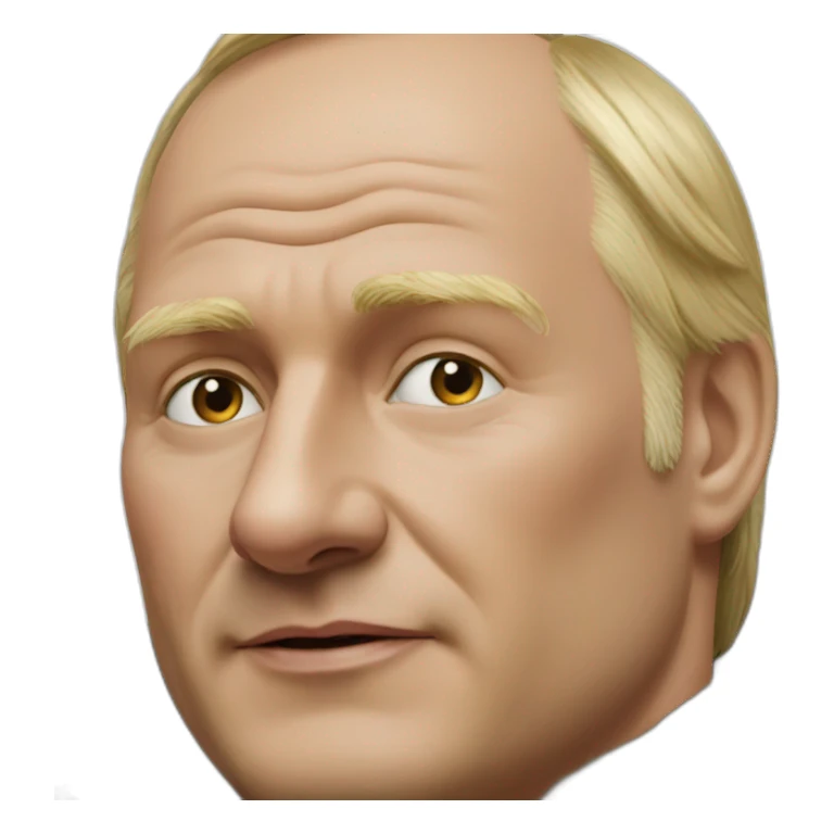 Vladimir Poutine sur un ours sticker