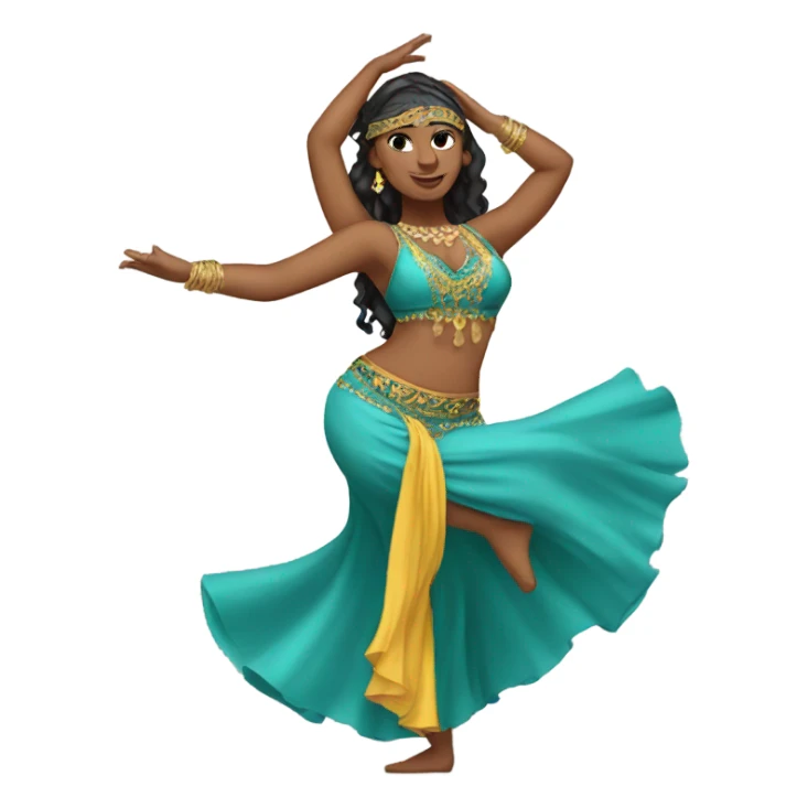 Bellydance sticker