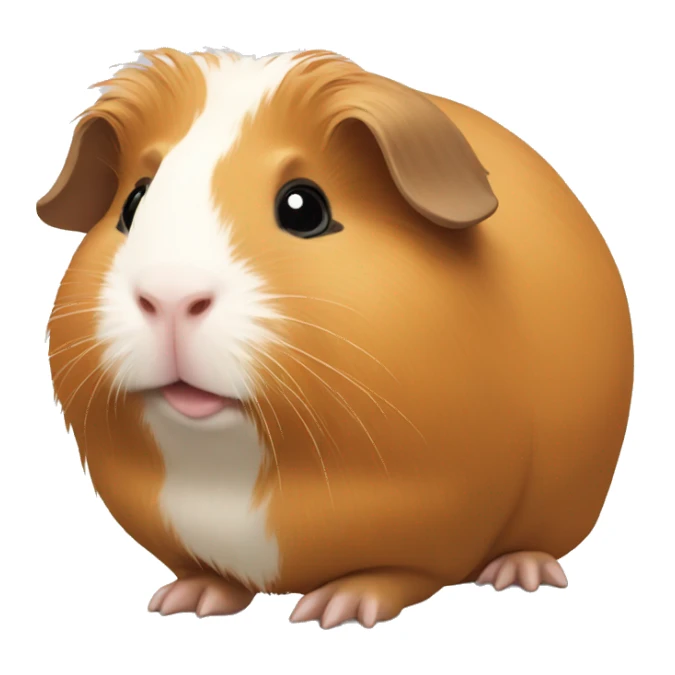 Tan Guinea pig sticker