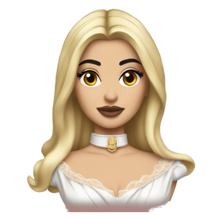 Kylie Jenner as an aristocrate sticker