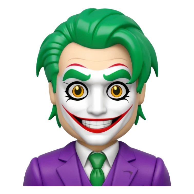 joker lego character sticker
