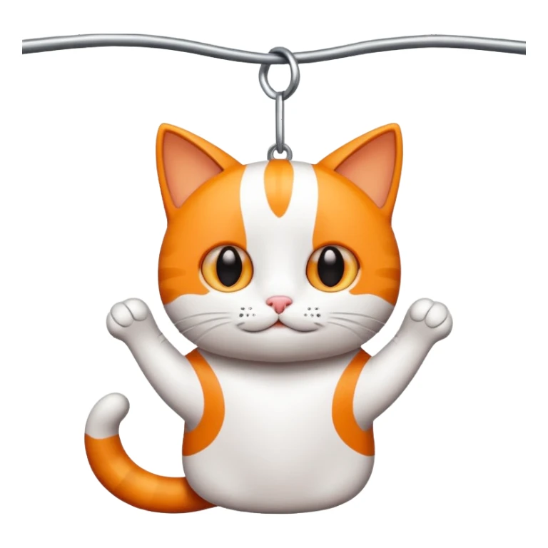 Mock the hang in there kitten  sticker