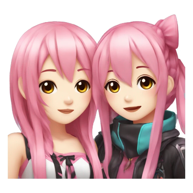 teto miku and luka sticker