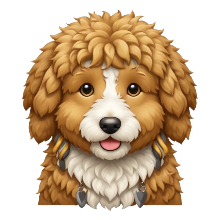 golden doodle sticker