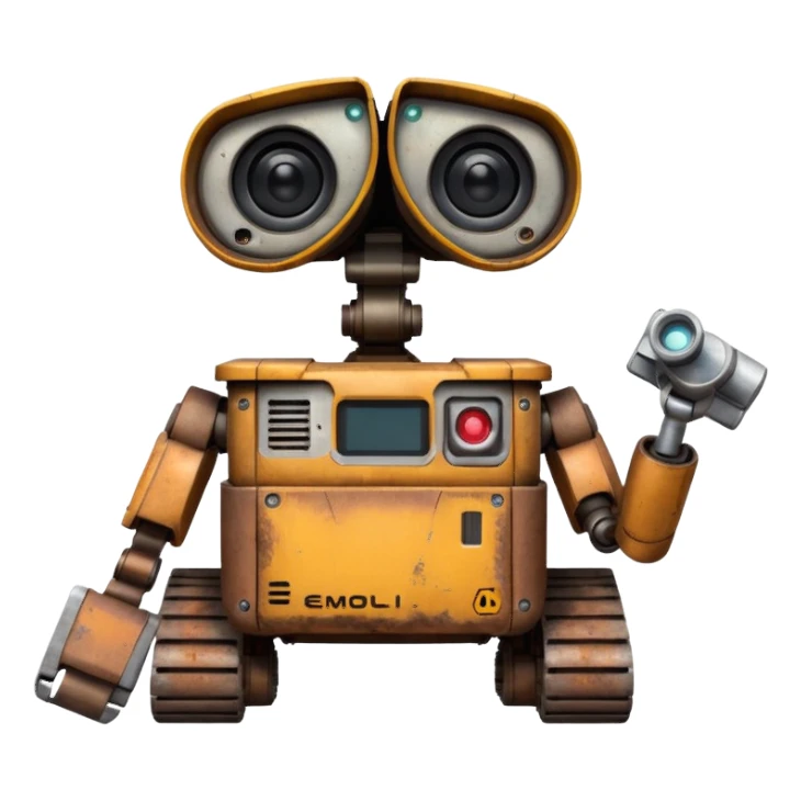 Walle from the movie sticker