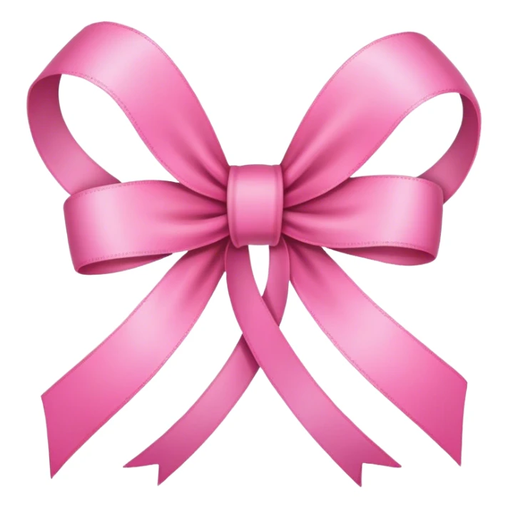 Pink ribbon sticker