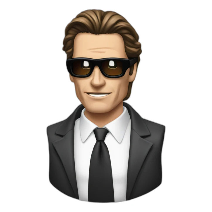 sigma patrick bateman sticker