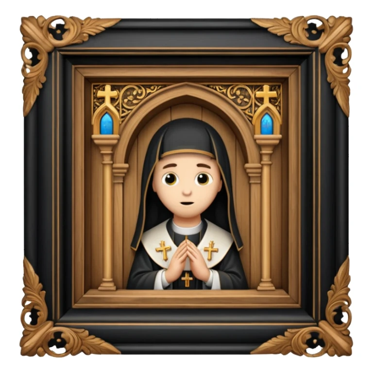 catholic confessional sticker
