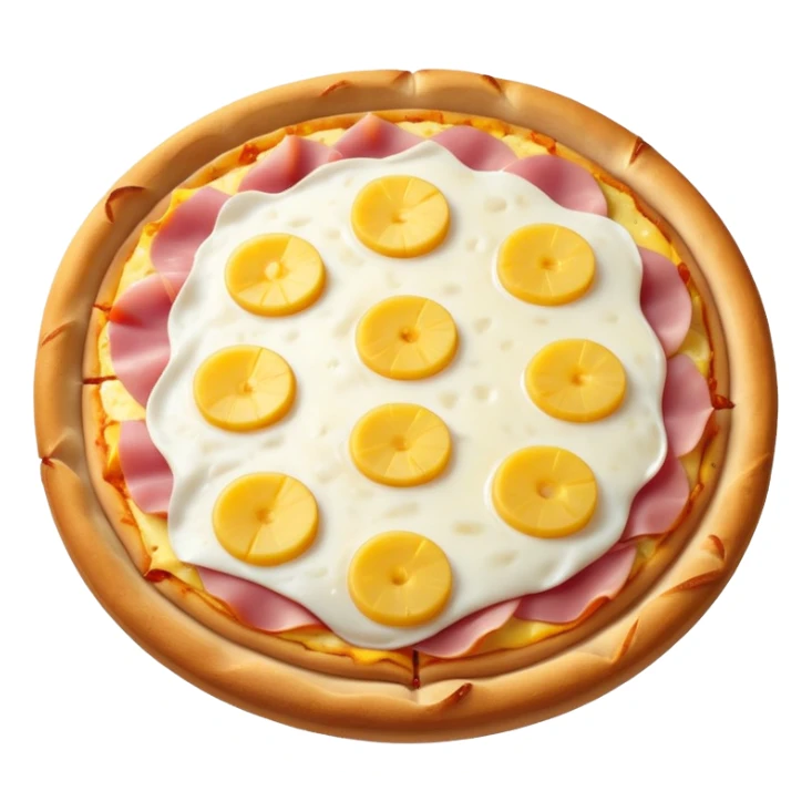 Hawaiian Pizza sticker