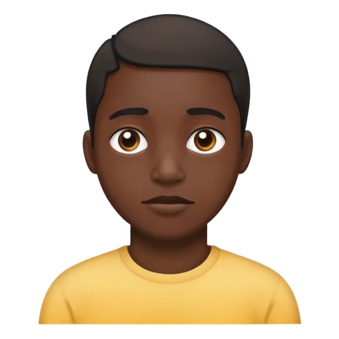 black skinned autist sticker