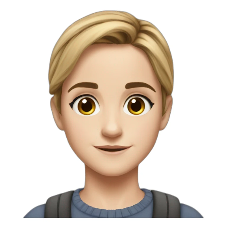 Papa dans maman Emma watson sticker