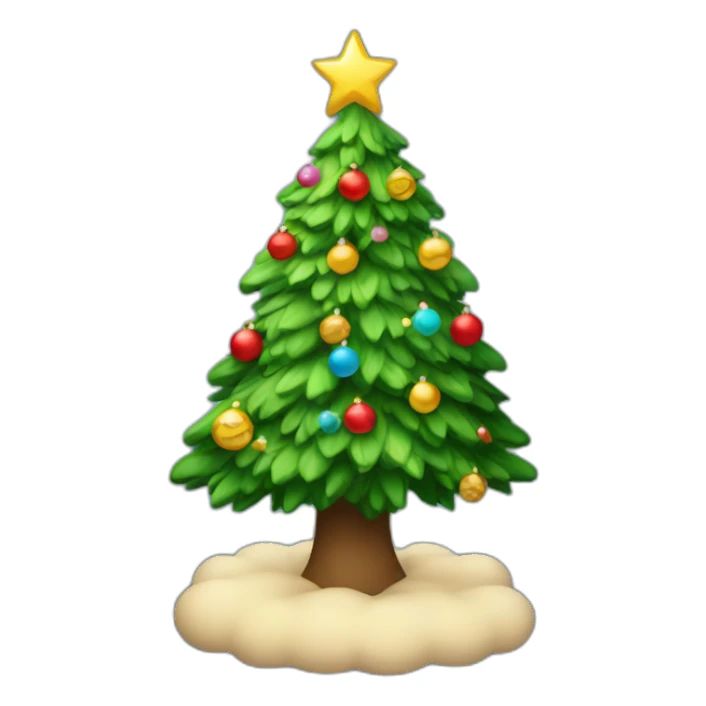 christmass tree sticker