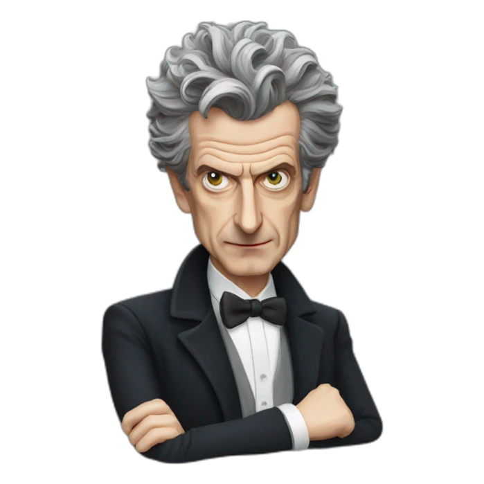 peter capaldi sticker