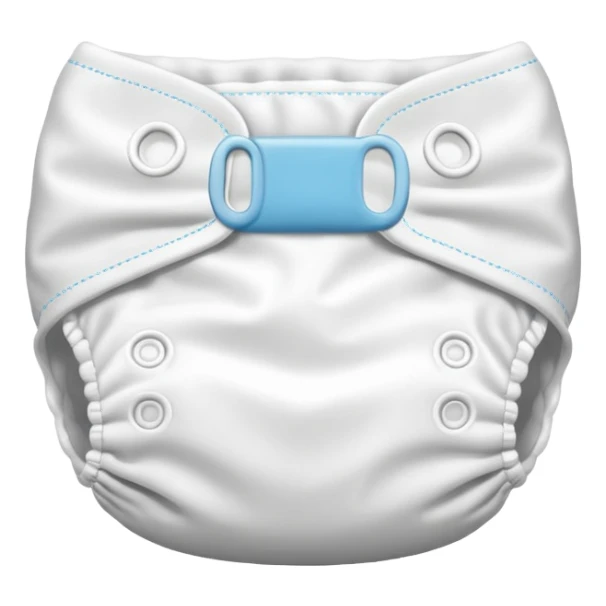 1 diaper very plain sticker