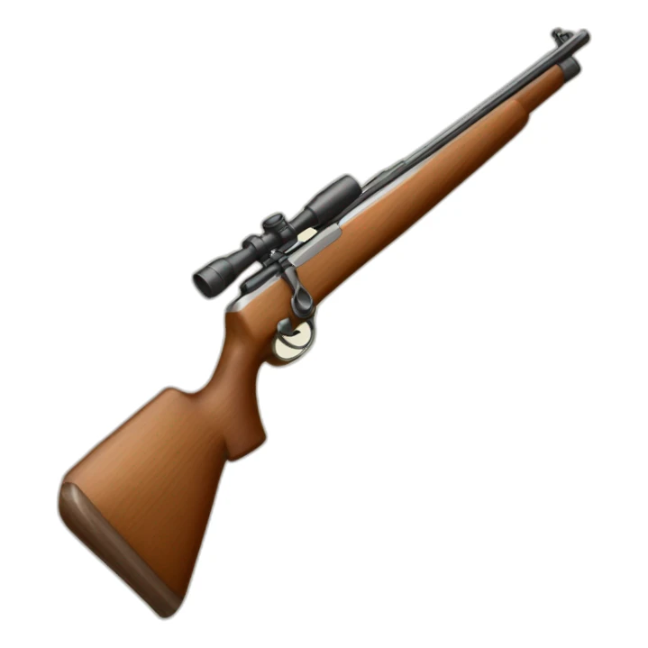 Petit Fusil de chasse sticker