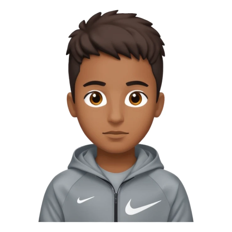 Nike tech with brown boy  sticker