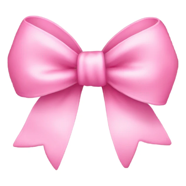 Cute pink bow sticker