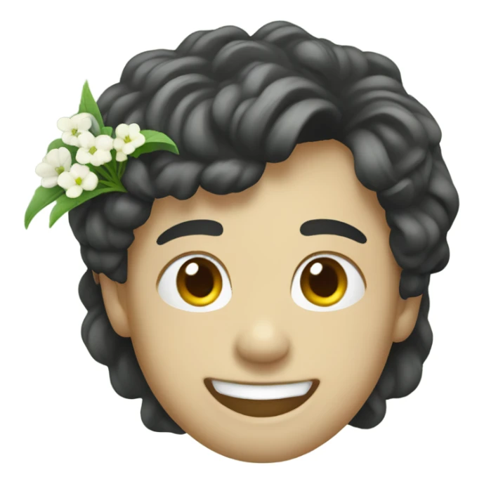 weeding happy smiling  sticker