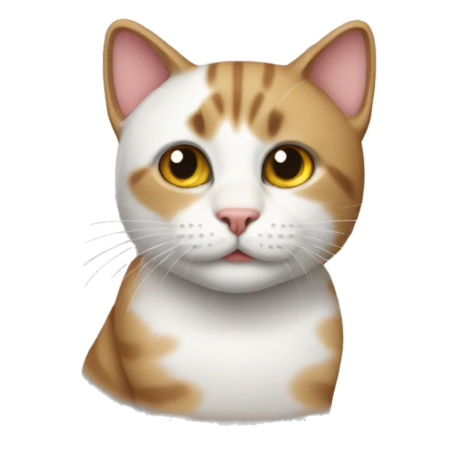 Cat wearing a Noé sticker