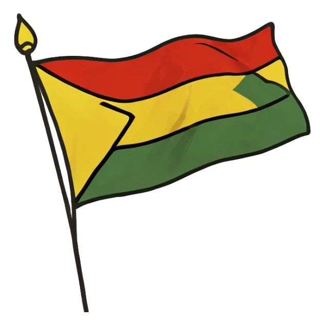 Kurdish flag sticker