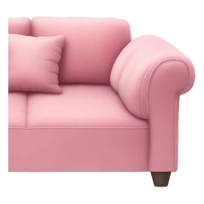 Pink sofá sticker