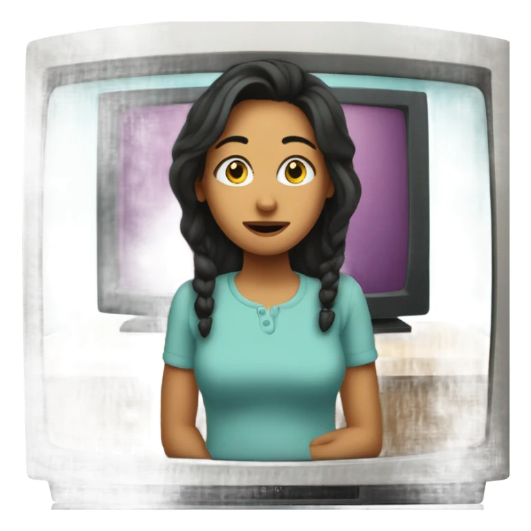 isabella going through tv sticker