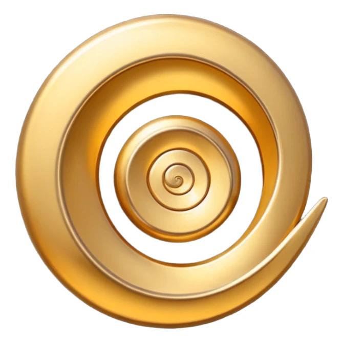 golden spiral sticker