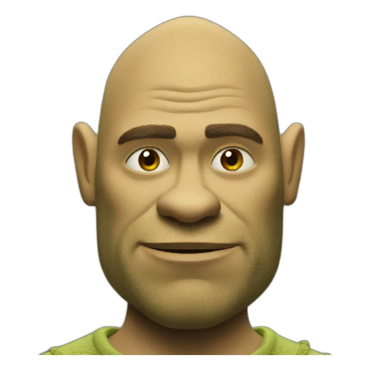 tiangle shrek sticker