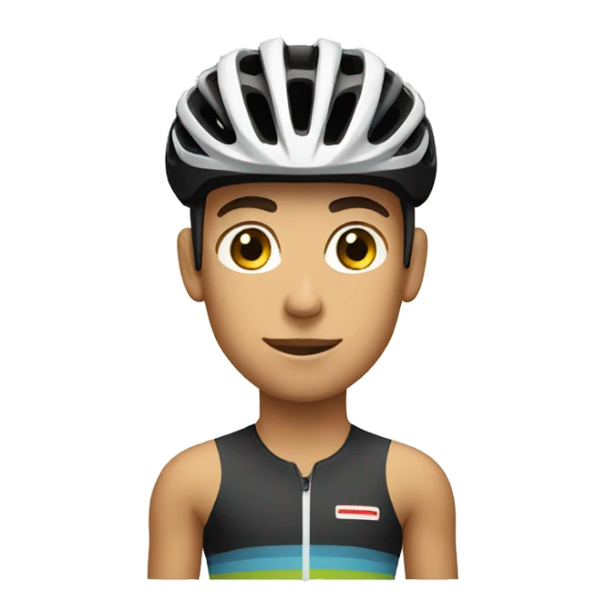 cycling frontal sticker