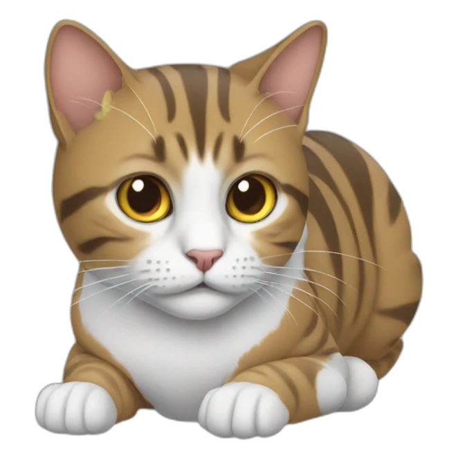 technology cat sticker