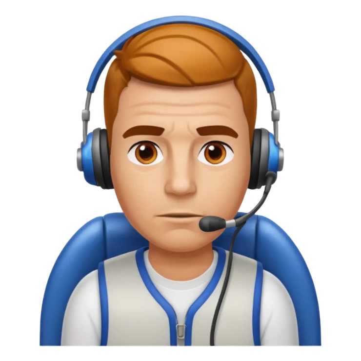 basketball coach on a rocket sticker