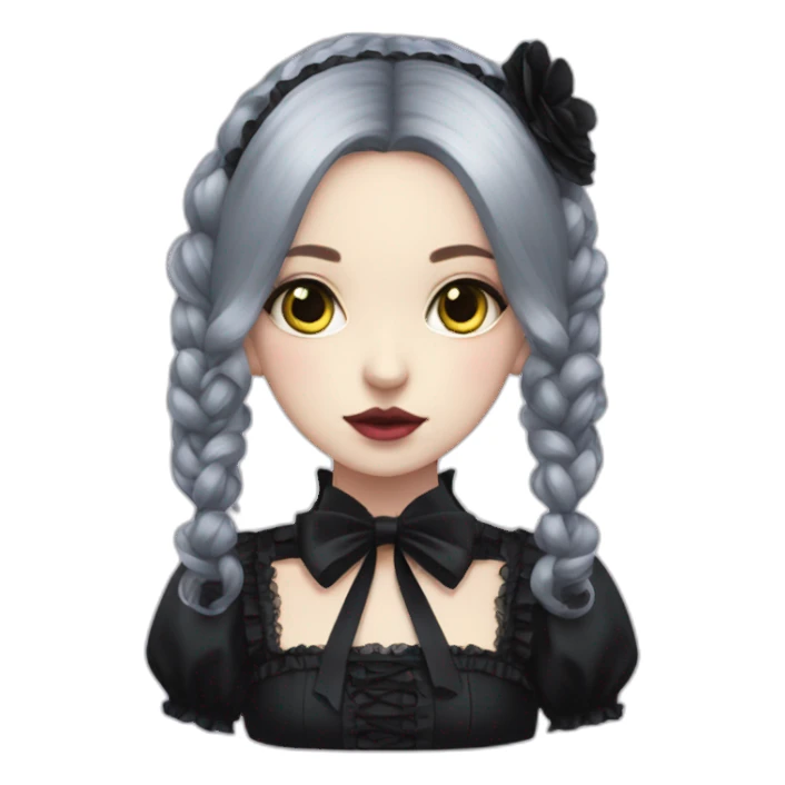 gothic lolita sticker
