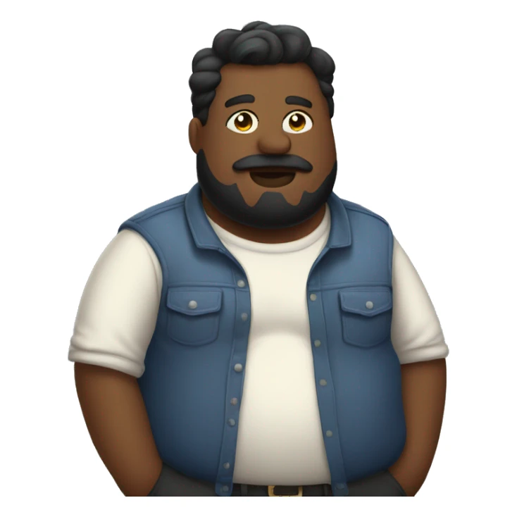 Fat discord mod WITH shirt sticker