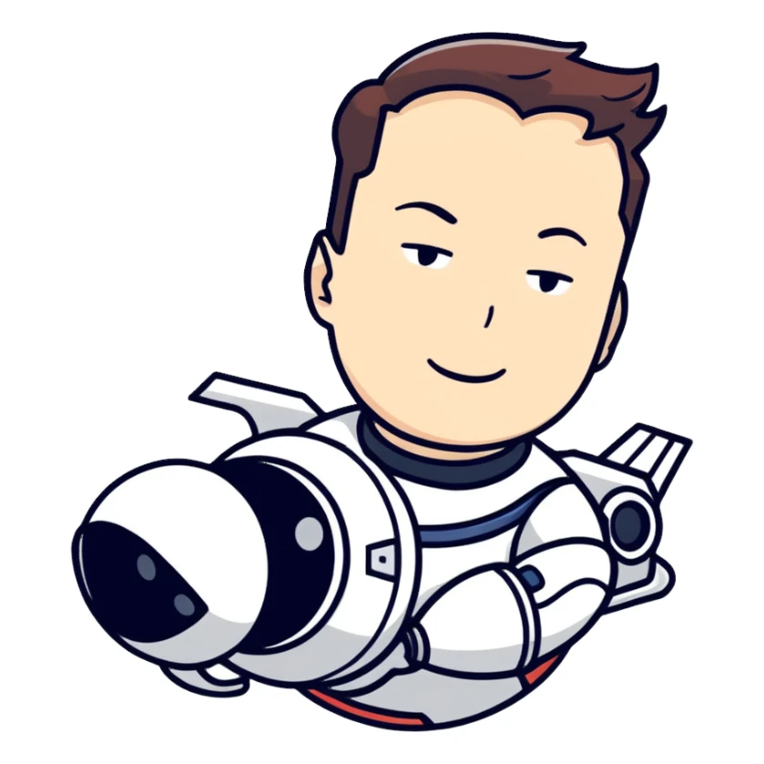 Elon musk sticker