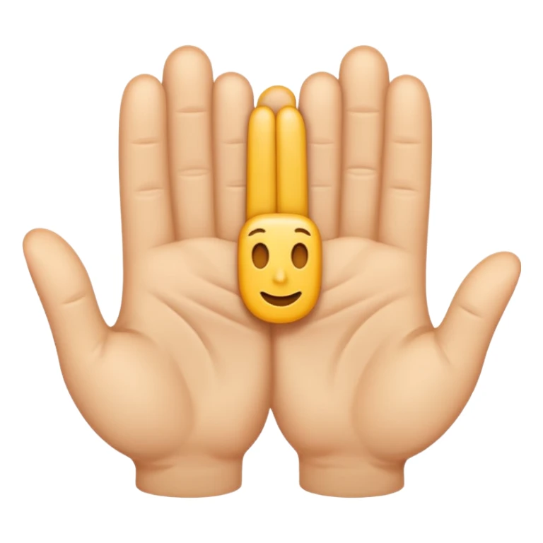 Fingers crossed sticker