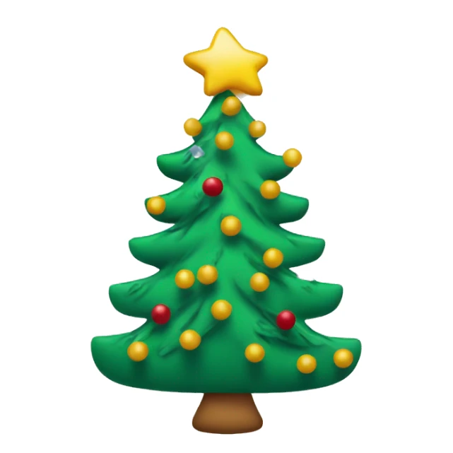 Christmas tree with swimming Tools sticker