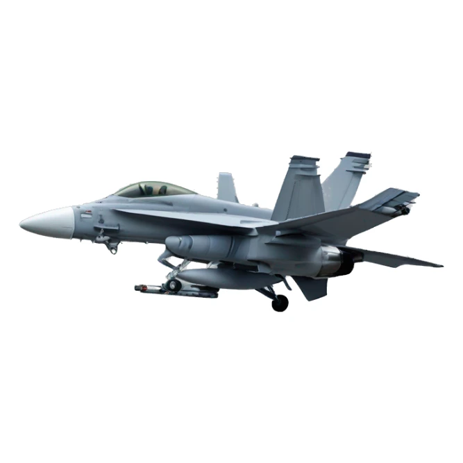 Avion chasse F-18 sticker
