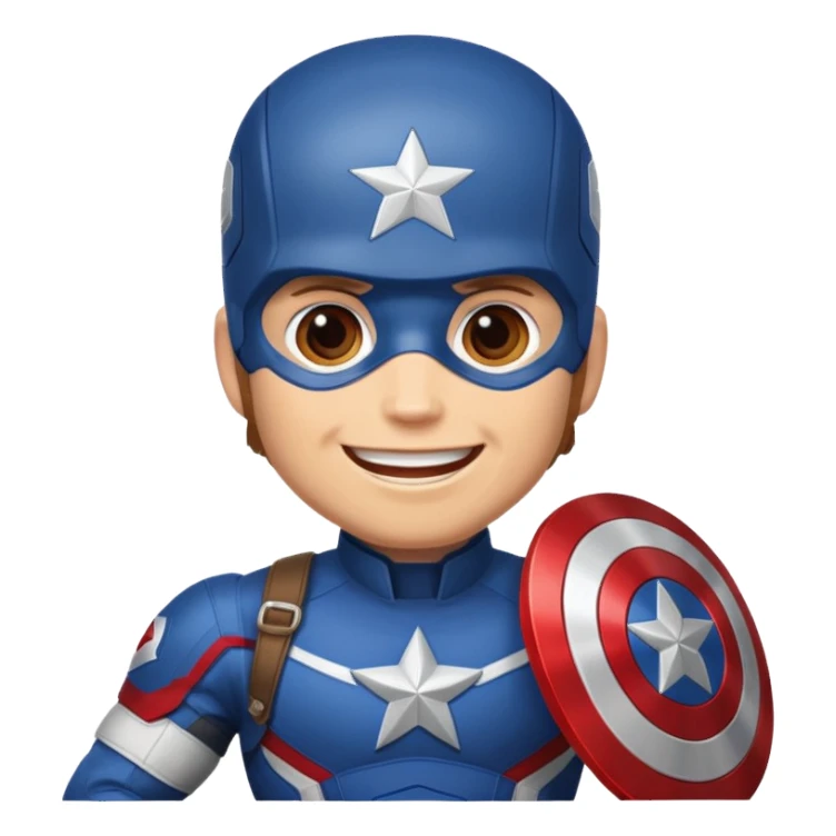 Captain America Emojis sticker