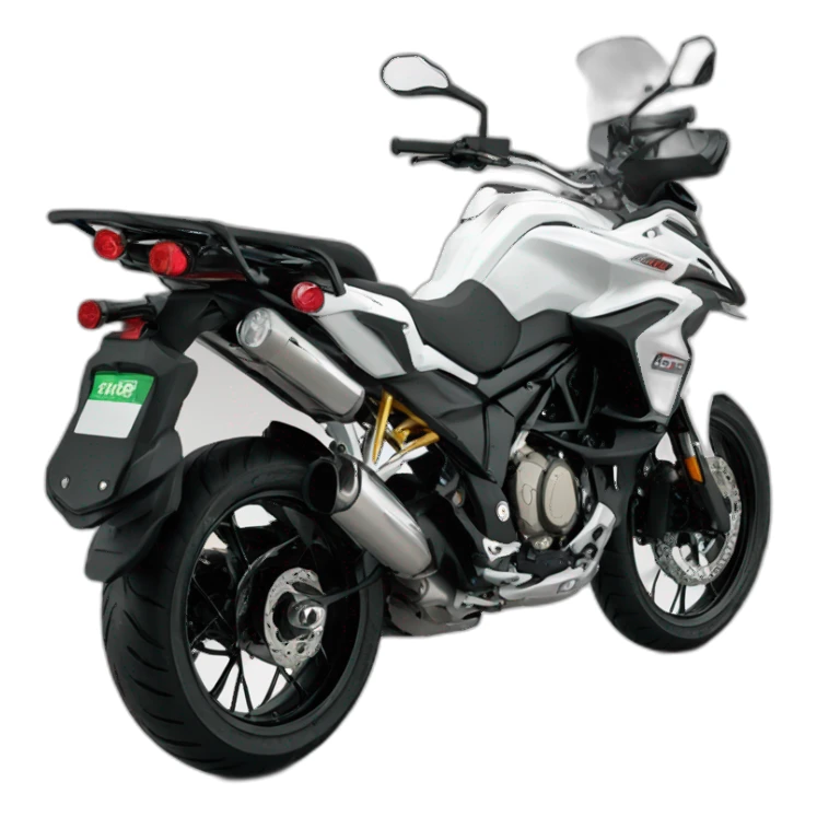 Benelli trk502 color blanco sticker