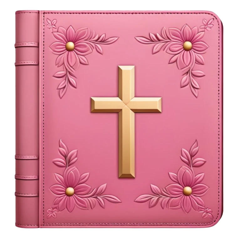Pink bible sticker