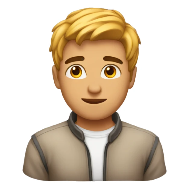 Hombre joven enamorado  sticker